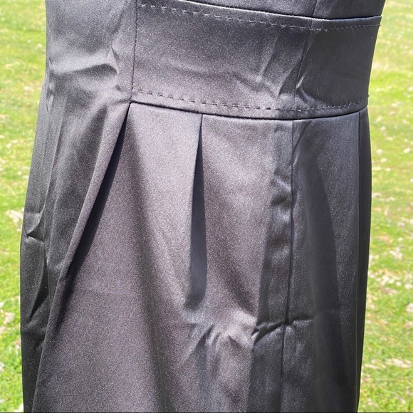 The Limited Event Little Black Satin Jewels Dress Large L‎ - Picture 5 of 8